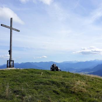 Von den drei Kreuzen von Heigelkopf... - (c) Christine Kroll