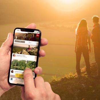 auf den Top Trails of Germany ist man mit der „Digitalen Wandernadel“ unterwegs - (c) Top Trails of Germany