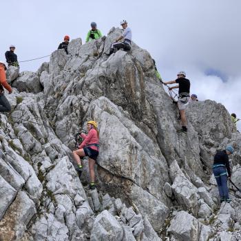 Der richtige Einstieg in die Via Ferrata - CLIMBHOW Klettersteig-Testival Innsbruck 7. & 8. September 2024 - (c) Matte Knaus