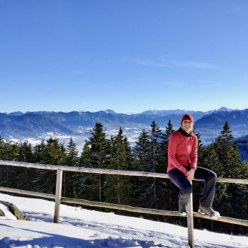 Bei schönem Wetter reicht auch im Winter ein dünner Pullover - (c) Christine Kroll