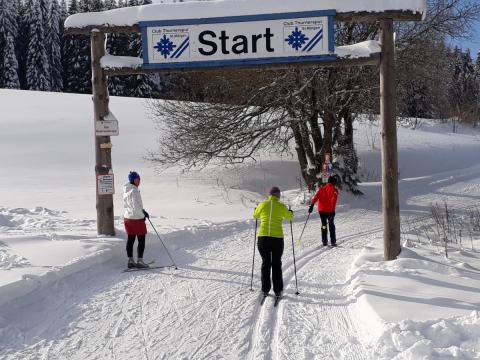 Der Thurner törnt an, die Skilanglauf-Loipe im Hochschwarzwald - (c) Klaus Pfenning