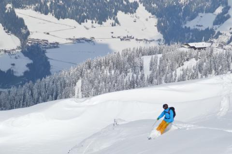 Alpbachtal Freeriden im Pulverschnee