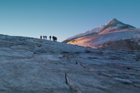 Anstieg zum Großvenediger von Neukirchen und Bramberg in der Wildkogel Arena, Pinzgau, Salzburger Land Anstieg zum Großvenediger von Neukirchen und Bramberg in der Wildkogel Arena, Pinzgau, Salzburger Land