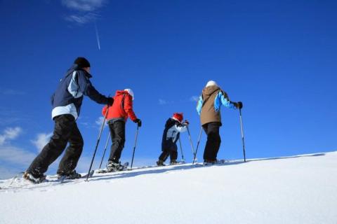 Schneeschuhwandern in den Ammergauer Alpen - (c) Ammergauer Alpen