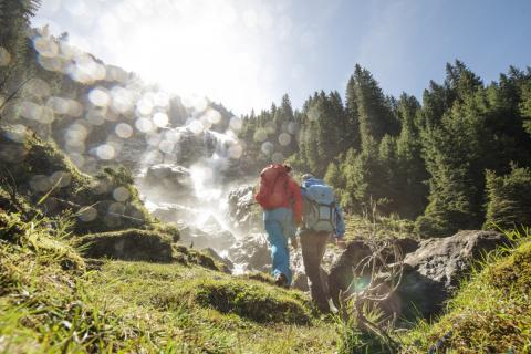 Der WildeWasserweg im Stubaital - Ruetz Katarakt am WildeWasserWeg - (c) TVB Stubai Tirol/Andre Schönherr