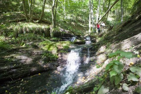 Zu Felsschluchten und Fernblicken - Die Hunolsteiner Klammtour im Hunsrück lockt mit spektakulärer Landschaft – (c) Eike Dubois - Hunsrück Touristik GmbH