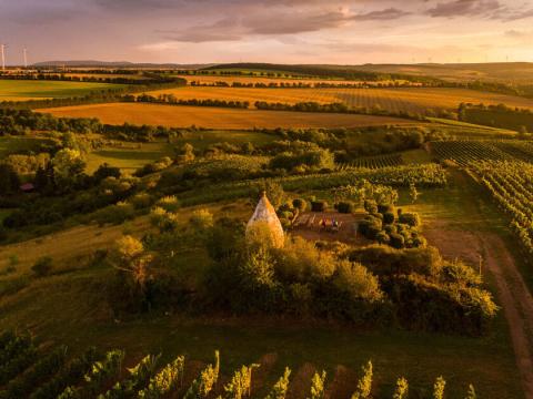 Wo die Hügel in allen Farben leuchten - Herrliche Picknickplätze auf der Hiwweltour Aulheimer Tal in Rheinhessen - (c) Rheinhessen Touristik