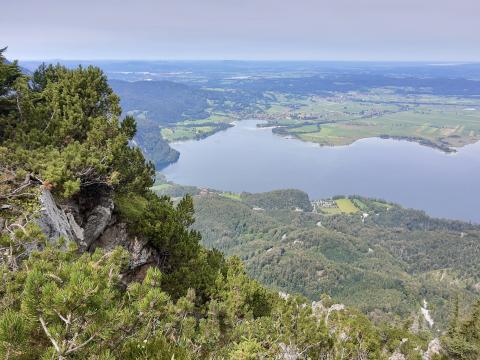 Blick auf den Kochelsee... - (c) Christine Kroll